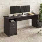Cabot 72W Home Office Computer Desk with Drawers by Bush Furniture