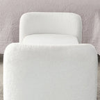 GDFStudio - Harper H-Frame Polyester Upholstered Bench with Modern Versatile Design