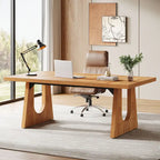 70.9 Inches Executive Desk Rectangular Computer Office Desk with Large Desktop