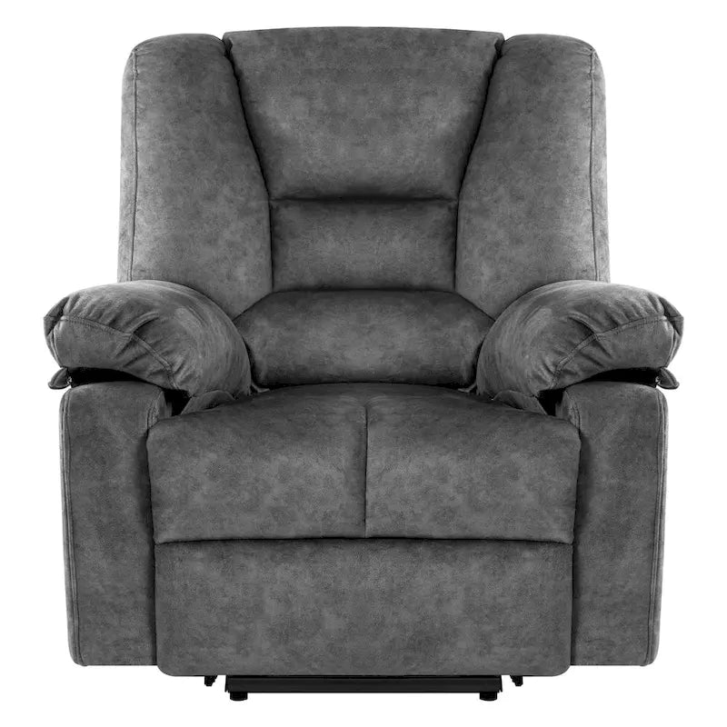 Modern Power Lift Recliner Chair Single Massage Sofa with Lumbar Heating and Timer Setting for Elderly