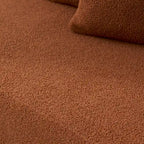 105.51  Modern L-Shape 5 Seater Modular Sectional Sofa Couch with Chaise Lounge, in Soft Lambswool Sherpa Fabric