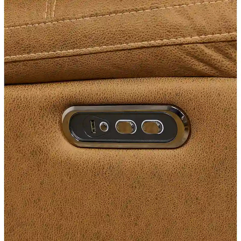 Grey Dual Motor Recliner Chair Featuring 240 Swivel, Rocking Function, USB Ports, and Adjustable Headrest