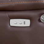 Black Power Recliner Chair, with Massage, Heating, USB Ports, Phone Holder, and Side Pockets, Adjustable Recline up to 139