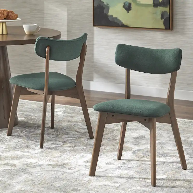 Lifestorey Cari Solid Wood Dining Chair (Set of 2)