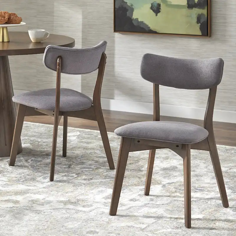 Lifestorey Cari Solid Wood Dining Chair (Set of 2)