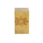 Wood Square Cube Side End Accent Table with Wood Grain Patterns - Brown - Roche River Decor