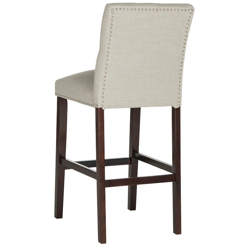 SAFAVIEH Jelka 31.5 Inch Bar Stool (Set of 2) - 19  x 20  x 44  - 19Wx23Dx44H