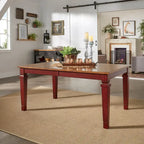 Vikos Solid Wood 64-82  Extendable Dining Table