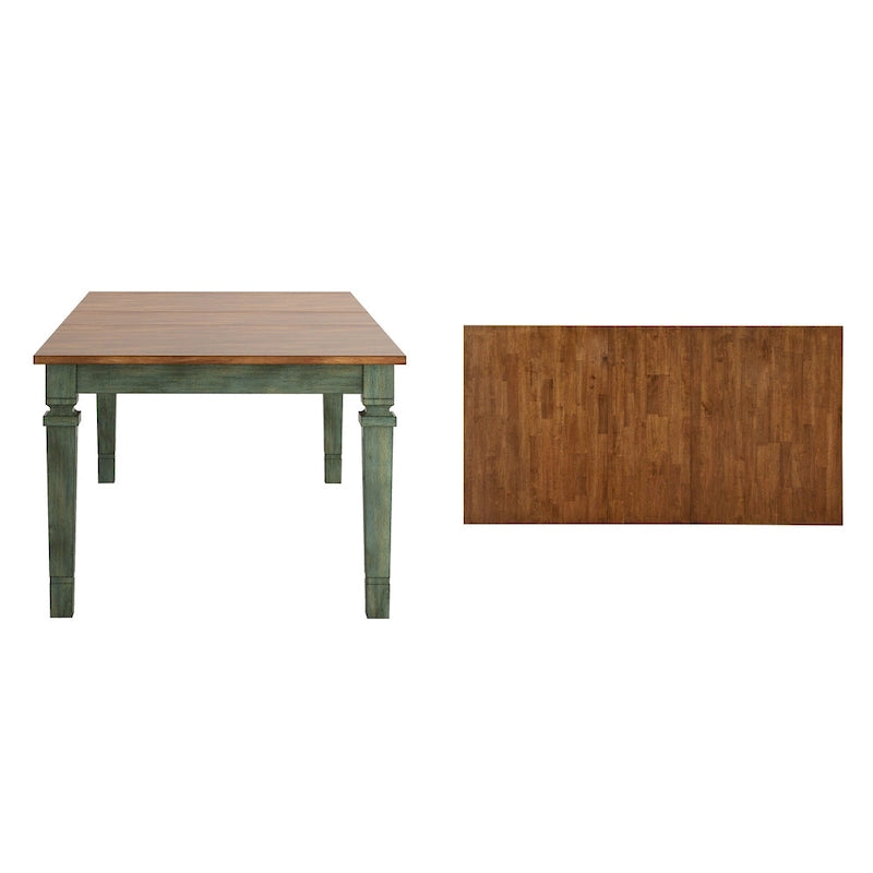 Vikos Solid Wood 64-82  Extendable Dining Table