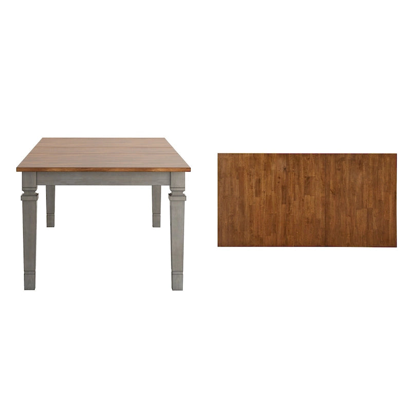 Vikos Solid Wood 64-82  Extendable Dining Table