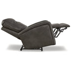 Signature Design by Ashley Ryversans Power Recliner with Adjustable Headrest
