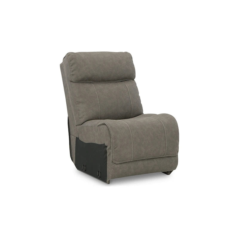 Signature Design by Ashley Starbot Gray 7-Piece Power Reclining Sectional - 112 W x 112 D x 42 H