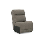 Signature Design by Ashley Starbot Gray 7-Piece Power Reclining Sectional - 112 W x 112 D x 42 H