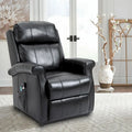 GZMR Faux Leather Elderly Power Lift Recliner Chair