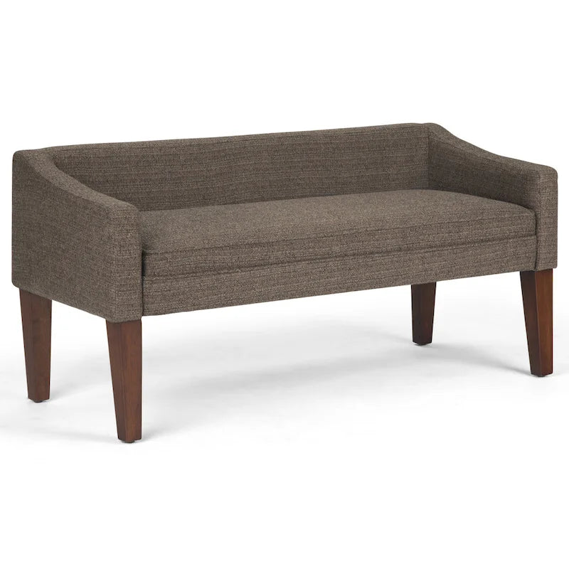 WYNDENHALL Layla 50 inch Wide Contemporary Upholstered Bench - 50 x 22 x 23.8 