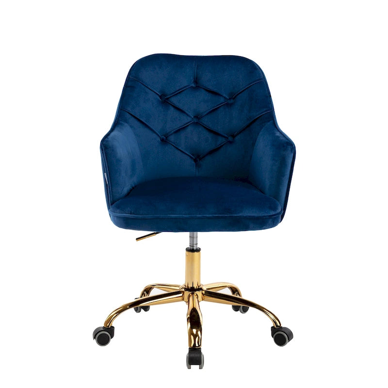 Velvet Swivel Shell Chair for Living Room ,Office chair