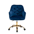 Velvet Swivel Shell Chair for Living Room ,Office chair