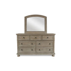 New Classic Furniture Salinger Pewter 5-Piece Bedroom Set with 2-Nightstand