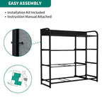 Multifunction 7 Drawers Furniture Storage Chest Grey 7-Drawer Dresser