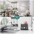 Multifunction 7 Drawers Furniture Storage Chest Grey 7-Drawer Dresser