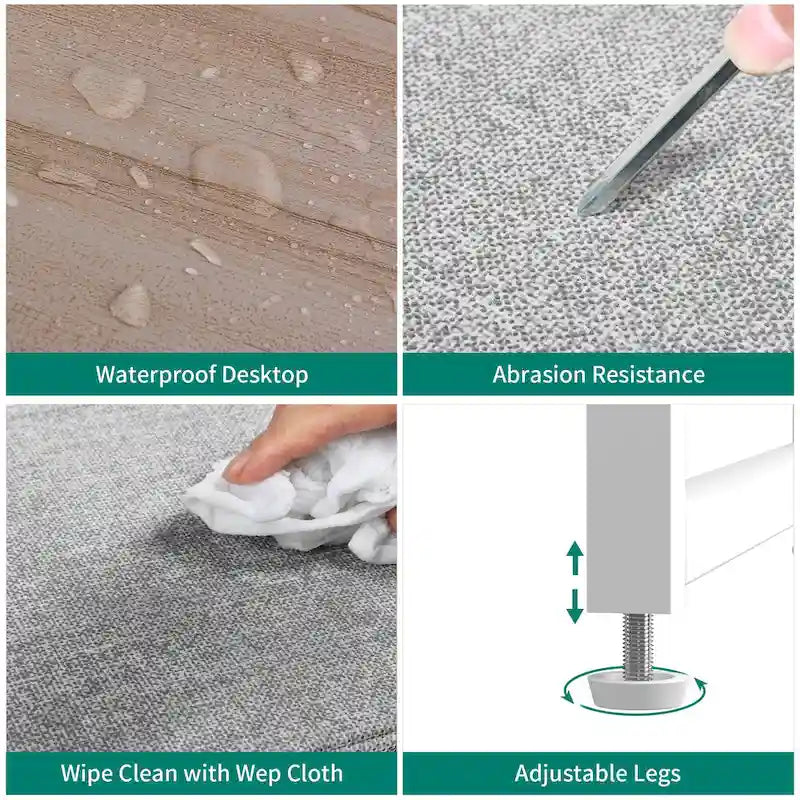 Multifunction 7 Drawers Furniture Storage Chest Grey 7-Drawer Dresser