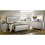 Ruff Crocodile Contemporary Wood 9-Drawer 2-piece Dresser and Mirror Set by Furniture of America
