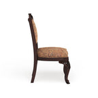 Furniture of America Kova Traditional Cherry Fabric Formal Dining Chairs (Set of 2)