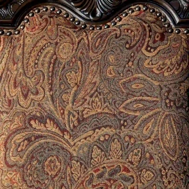 Furniture of America Kova Traditional Cherry Fabric Formal Dining Chairs (Set of 2)