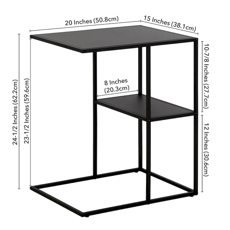 Winthrop 20  Wide Rectangular Side Table