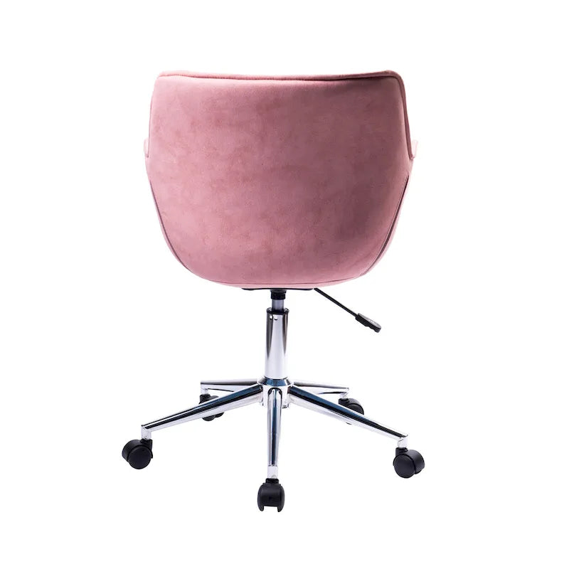 Porthos Home Xen Adjustable Office Chair, Microfiber, Chrome Base