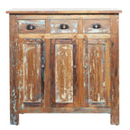 Brown Wood Handmade Cabinet