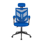 Adjustable Ergonomic Office Chair with Headrest Ergonomic Desk Chair High Back Mesh Office Chairs with Lumbar Support and Wheels