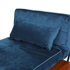 Furniture of America Hattie Assembled Convertible Cocktail Ottoman-Futon