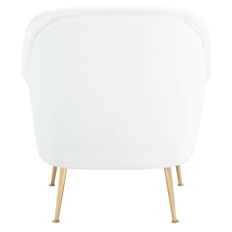 SAFAVIEH Edina Accent Chair - 29.5  W x 30.7  L x 32.9  H - 30Wx31Dx33H