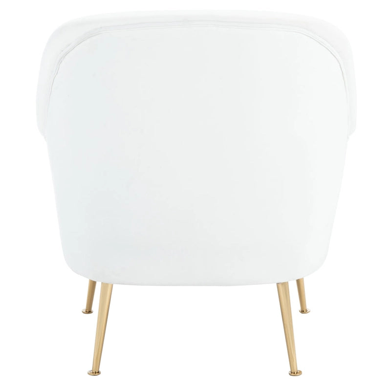 SAFAVIEH Edina Accent Chair - 29.5  W x 30.7  L x 32.9  H - 30Wx31Dx33H