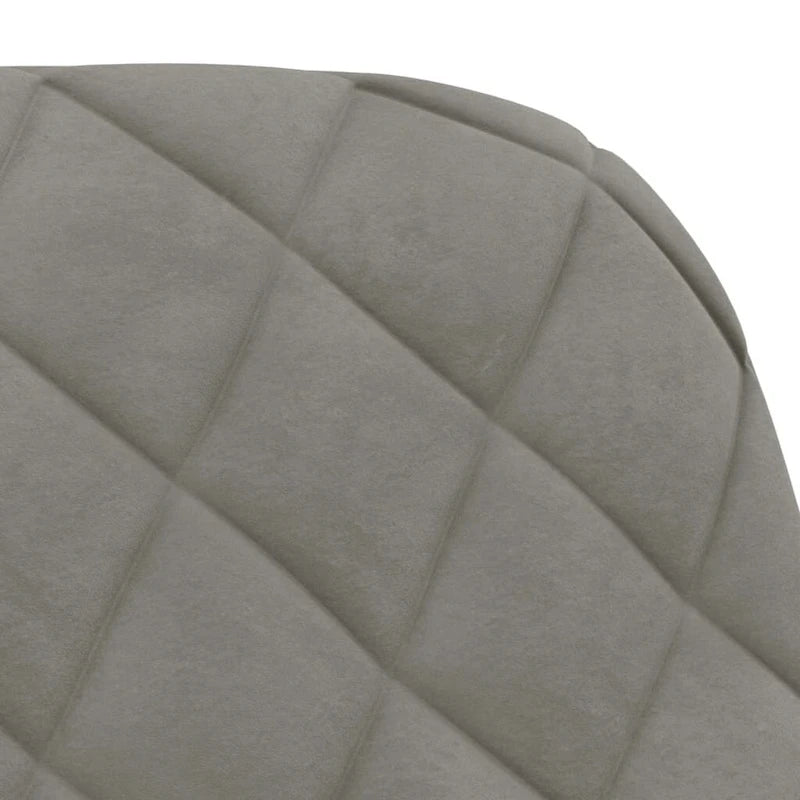 vidaXL Swivel Dining Chairs 2 Pcs Modern Accent Upholstered Side Chair Velvet - 20.3  x 23.2  x 32.9