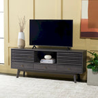 SAFAVIEH Ciera 3-Drawer Entertainment TV Media Stand (65  Flatscreen TV) - 58.7 In. x 15.2 In. x 23.9 In. - 59Wx15Dx24H