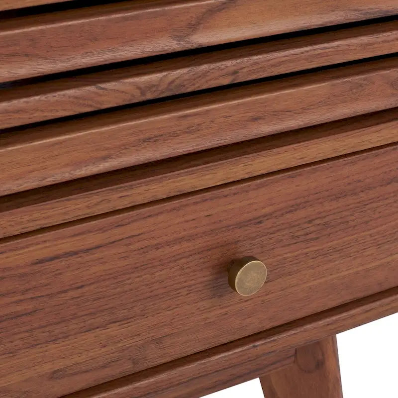 SAFAVIEH Ciera 3-Drawer Entertainment TV Media Stand (65  Flatscreen TV) - 58.7 In. x 15.2 In. x 23.9 In. - 59Wx15Dx24H