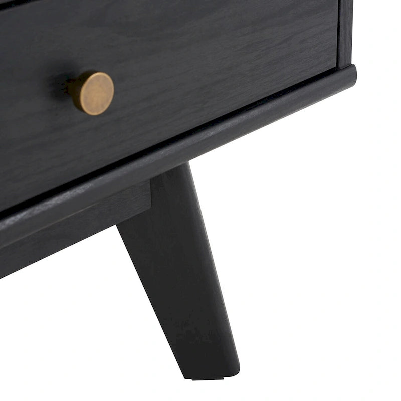 SAFAVIEH Ciera 3-Drawer Entertainment TV Media Stand (65  Flatscreen TV) - 58.7 In. x 15.2 In. x 23.9 In. - 59Wx15Dx24H