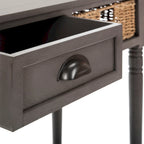 SAFAVIEH Edyth Grey Console - 44.5  x 13.4  x 31.5  - 45Wx13Dx32H