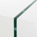 SAFAVIEH Pluma Glass Leg Rectangular Coffee Table - 43.3  W x 23.6  L x 15.7  H - 43Wx24Dx16H