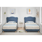Upholstered Platform with Headboard