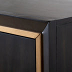 Furniture of America Nyx Modern 5-Drawer Espresso Solid Wood Chest