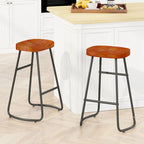 29.52  Stylish and Minimalist Bar Stools Set of 2, Counter Height Bar Stools, for Kitchen Island, Coffee Shop, Bar, Home Balcony