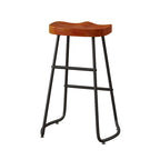 29.52  Stylish and Minimalist Bar Stools Set of 2, Counter Height Bar Stools, for Kitchen Island, Coffee Shop, Bar, Home Balcony