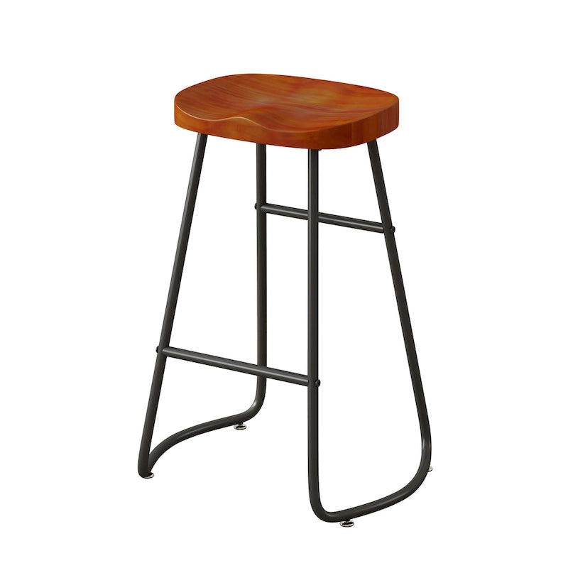 29.52  Stylish and Minimalist Bar Stools Set of 2, Counter Height Bar Stools, for Kitchen Island, Coffee Shop, Bar, Home Balcony