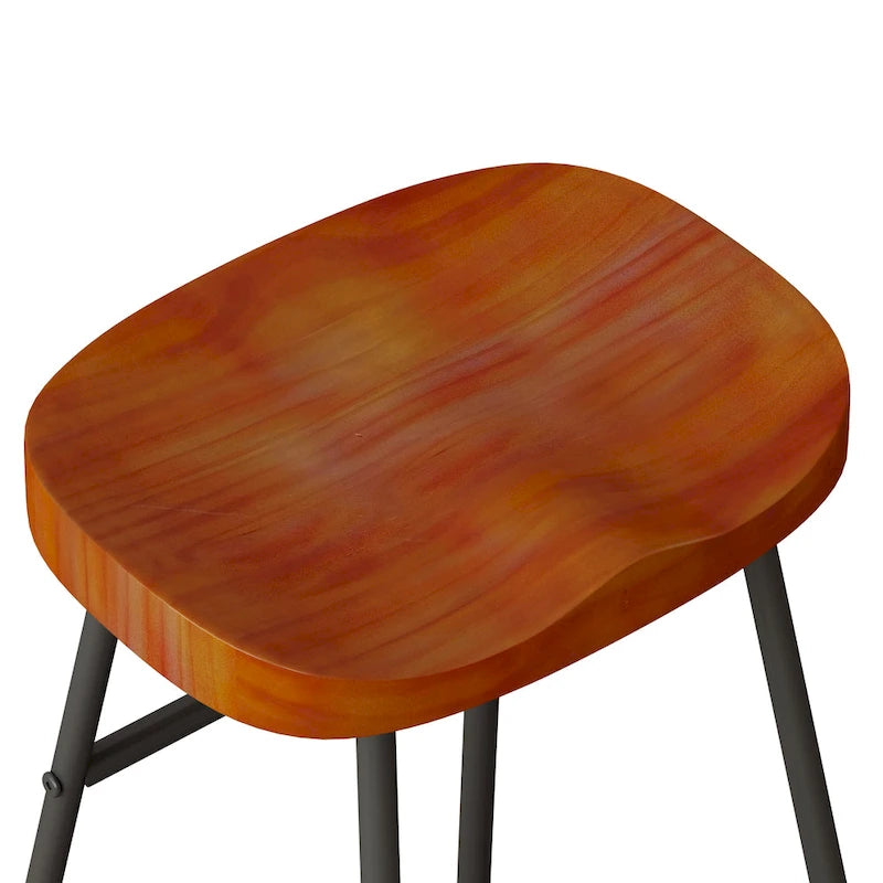 29.52  Stylish and Minimalist Bar Stools Set of 2, Counter Height Bar Stools, for Kitchen Island, Coffee Shop, Bar, Home Balcony