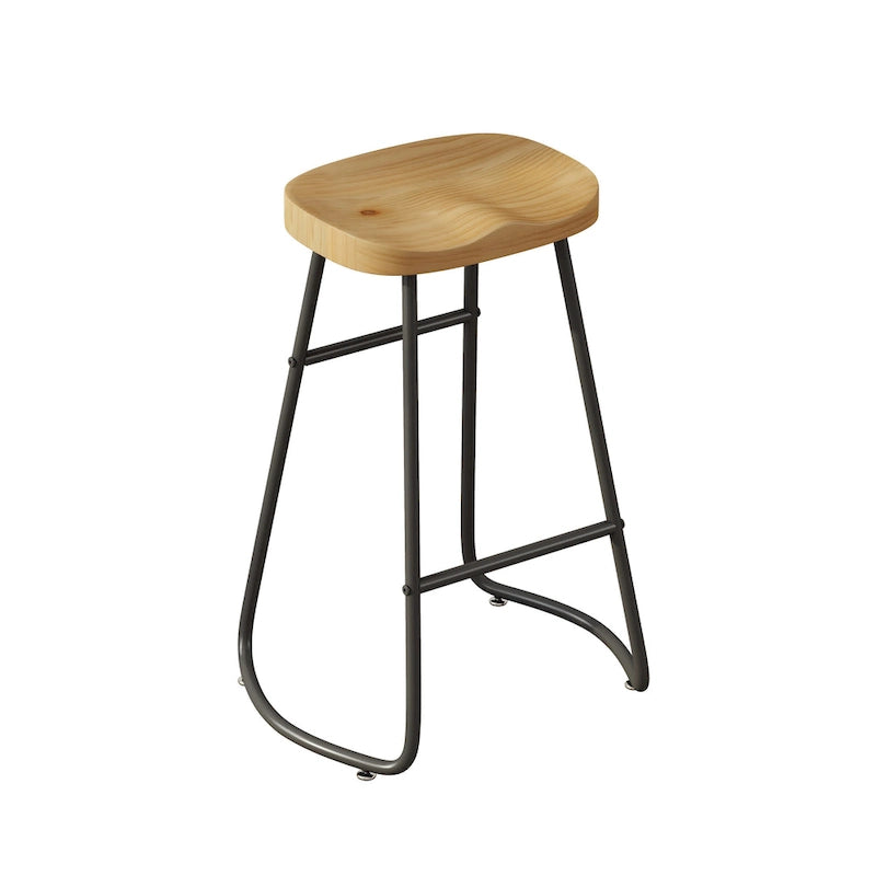 29.52  Stylish and Minimalist Bar Stools Set of 2, Counter Height Bar Stools, for Kitchen Island, Coffee Shop, Bar, Home Balcony
