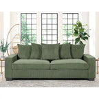 Transitional Track Arm Upholstered Indoor Sofa
