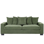 Transitional Track Arm Upholstered Indoor Sofa